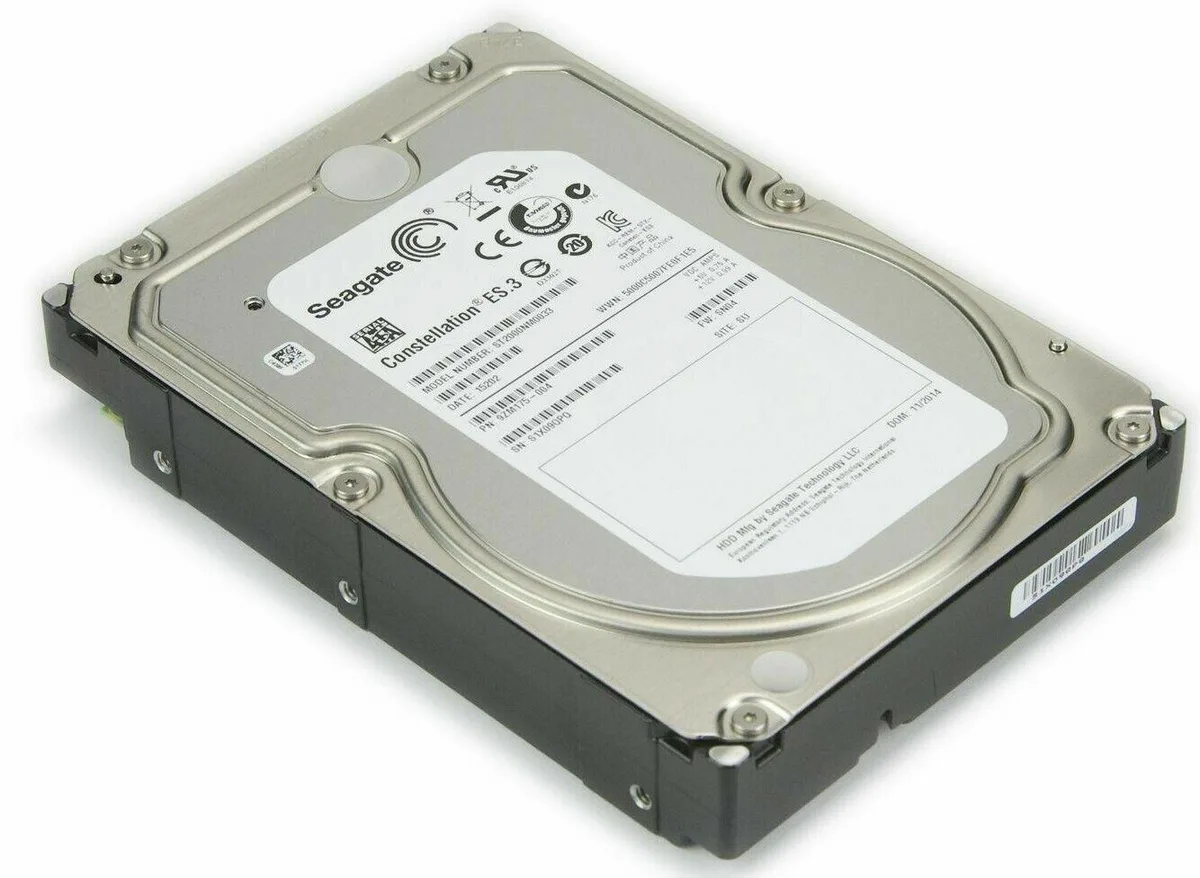Seagate Seagate ST2000NM0033 2TB 7200RPM 128MB SATA 6.0GB/s 3.5in internal hard drive — product photo
