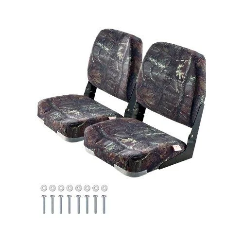 VEVOR VEVOR Boat Seat Folding Low Backrest Camouflage 2 Pack AD75203C — product photo