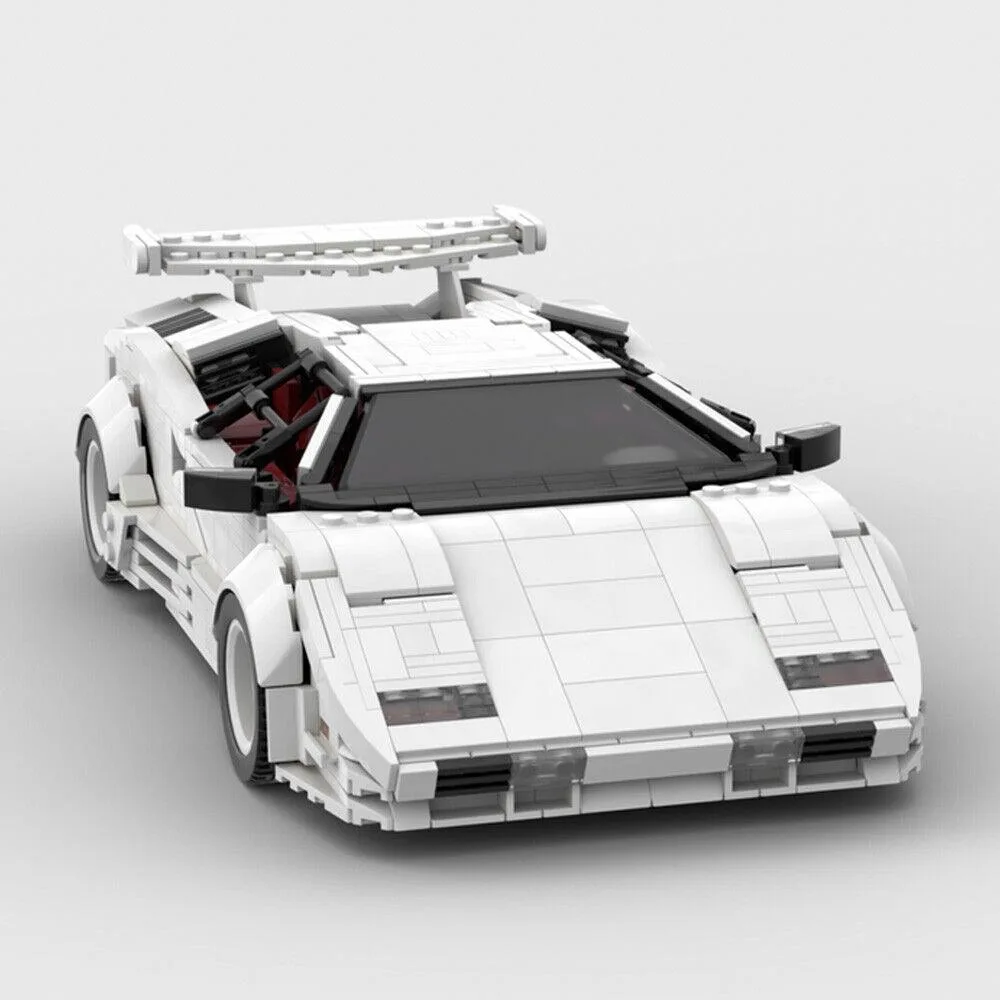 ZITIANYOUBUILD ZITIANYOUBUILD MOC-57779 LP5000 Quattrovalvole Supercar Building Set — product photo
