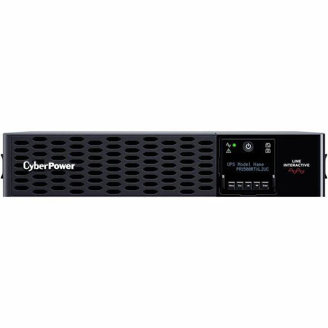 CyberPower CyberPower PR1500RTXL2UC UPS 1500VA/1500W 120V 2U Rack/Tower 8 Outlets — product photo
