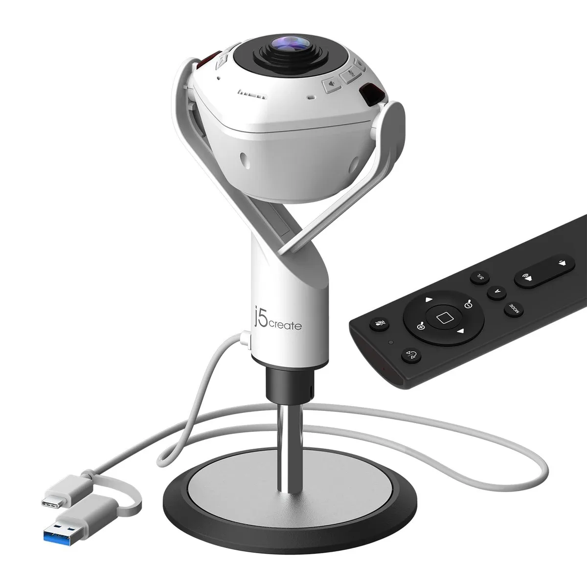 LORDWORLD LORDWORLD 360 Conference Camera with Remote JVU368 — product photo