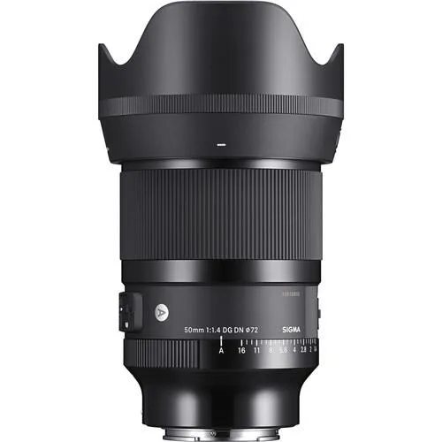 SIGMA Sigma 50mm F1.4 DG DN Art Sony E camera lens — product photo