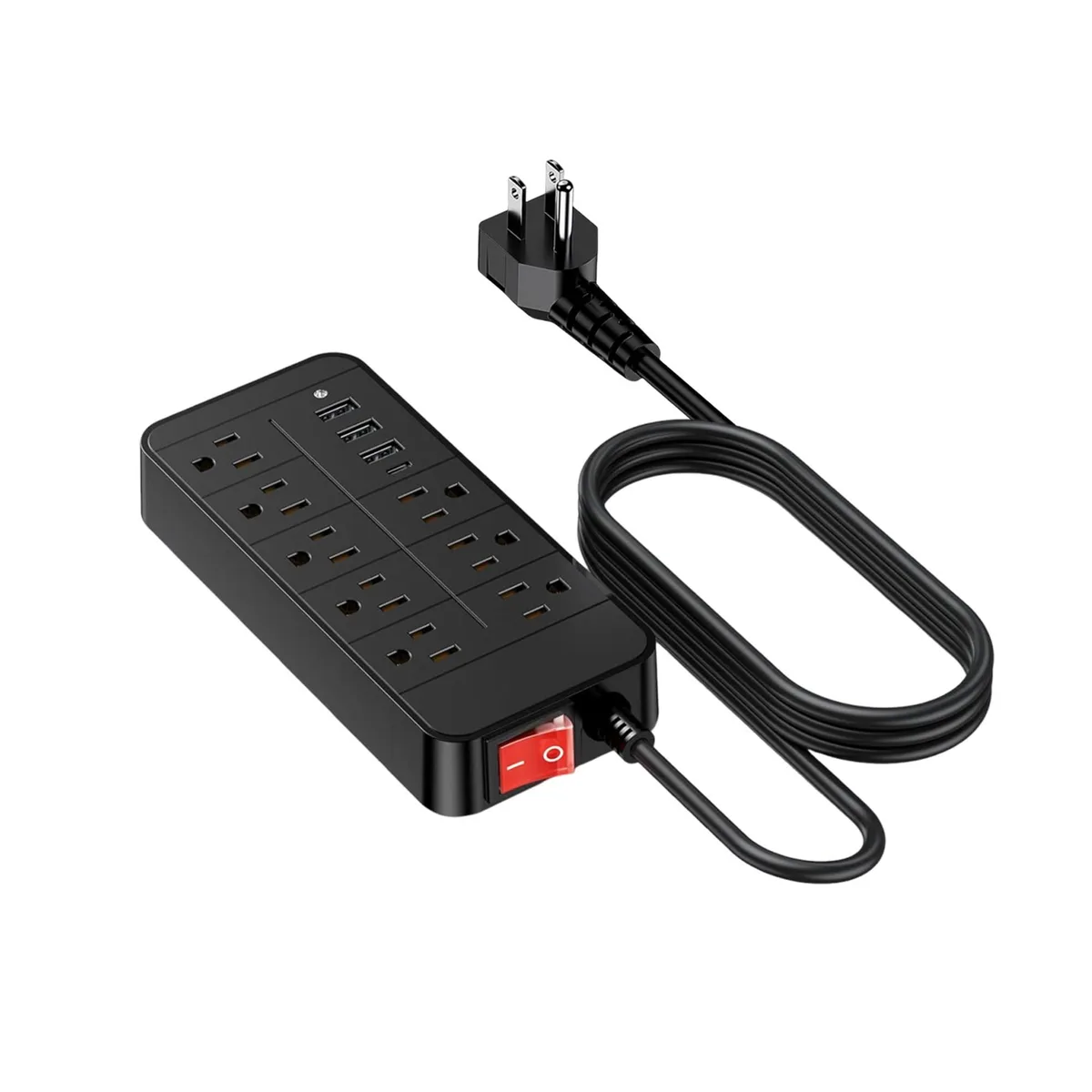  XIANGHONGYIAN OFS-727 10-port USB charger — product photo