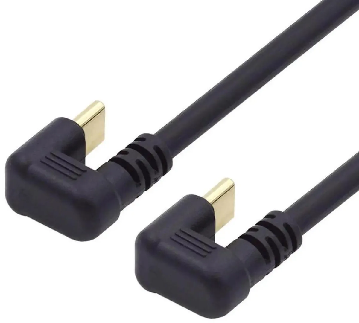SMUGDESK SMUGDESK USB-C Male to Male 180° U-Shaped Angled Extension Cable 0.3m USB 3.1 Gen 2 10Gbps — product photo