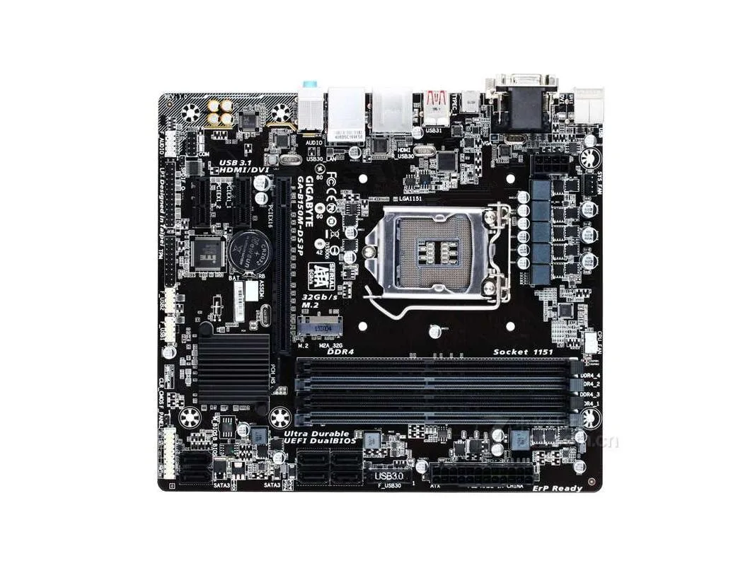 GIGABYTE GIGABYTE B150M-DS3P rev.1.0 Intel motherboard — product photo