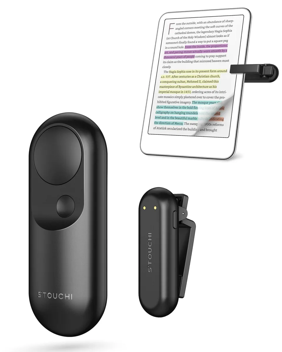  Mi Kindle Page Turner CGA001 Black RF Remote 15m 750mAh — product photo