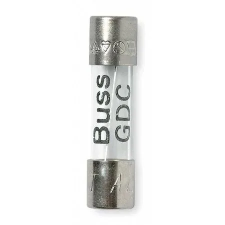 Eaton Bussmann Eaton Bussmann GDC 6.3A Glass Fuse 250V 5 PK — product photo