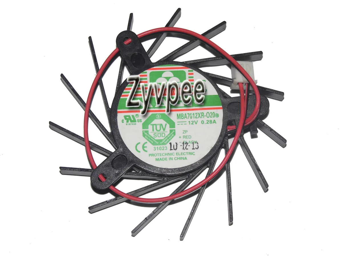 OEM Industries OEM Industries MBA7012XR-O20 Frameless Fan 12V 0.28A 2-Pin — product photo