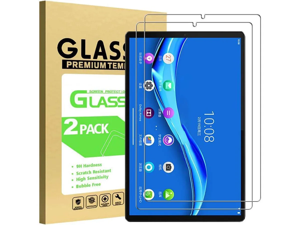 BONAEVER BONAEVER TB-X606X Tempered Glass Screen Protector 2-Pack 0.33mm 10.3 inch — product photo
