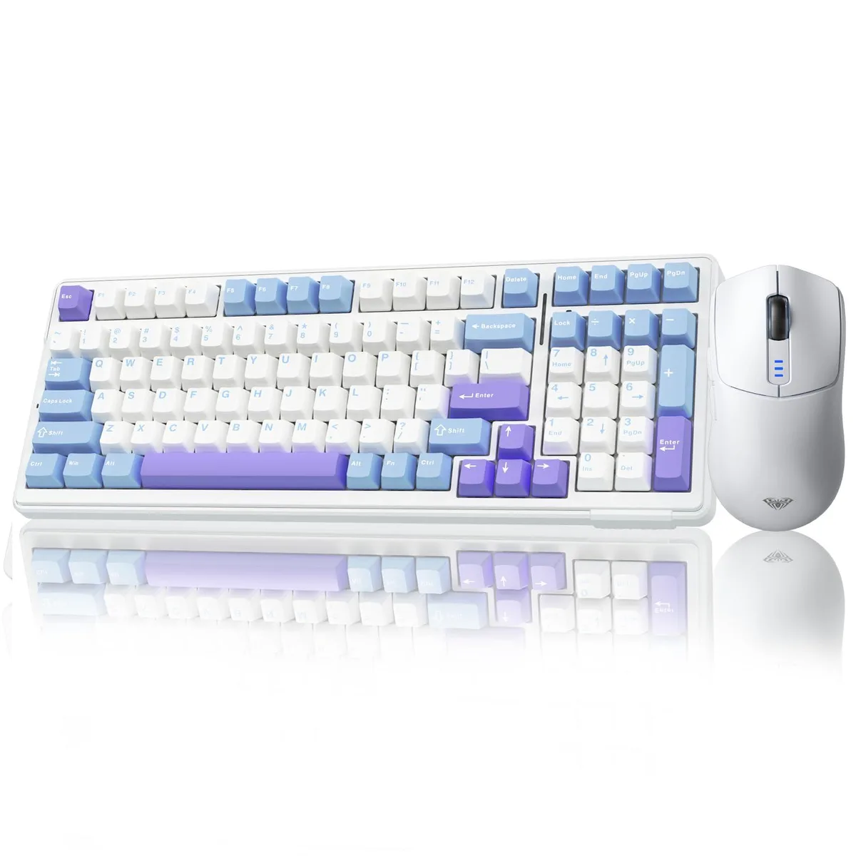 Vszerda Vszerda F99 Hot-Swappable Mechanical Gaming Keyboard White 104 Keys — product photo