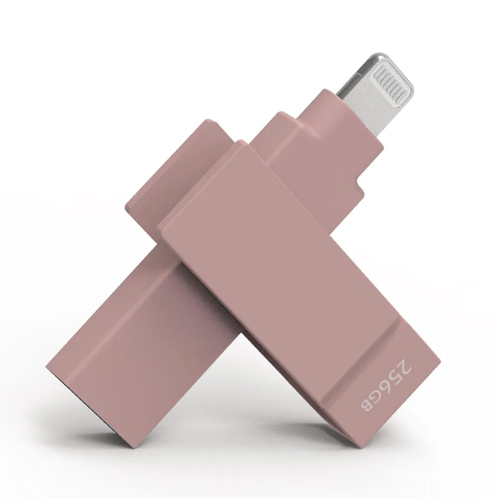 PIODATA PIODATA iXflash 256GB USB 3.0 Lightning Pink — product photo