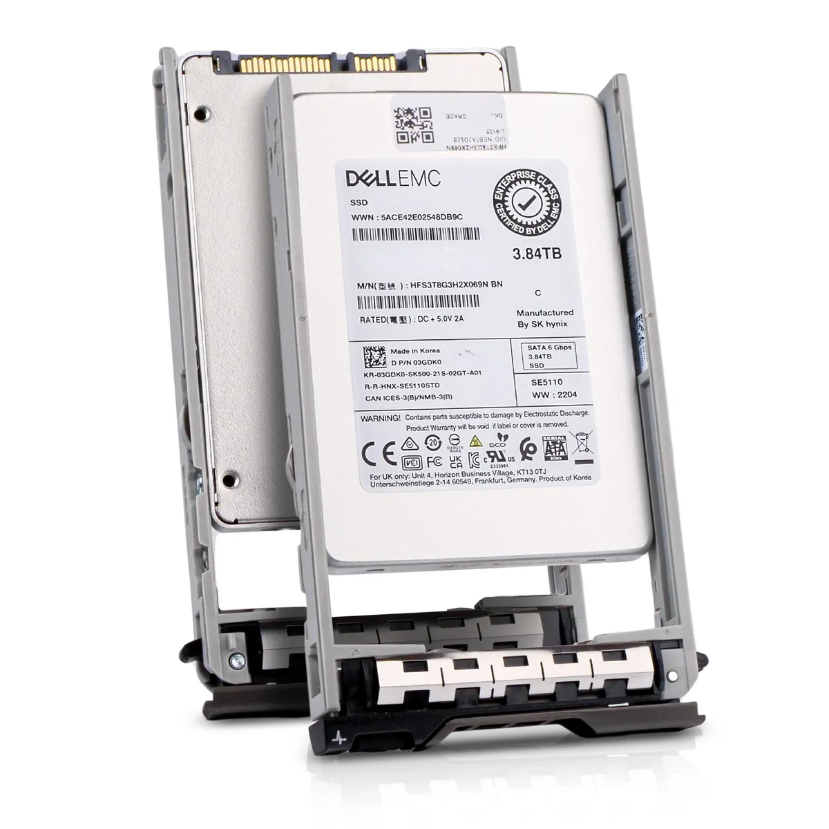DELL DELL 03GDK0 G13 3.84TB SATA 1 DWPD 2.5" Enterprise SSD — product photo