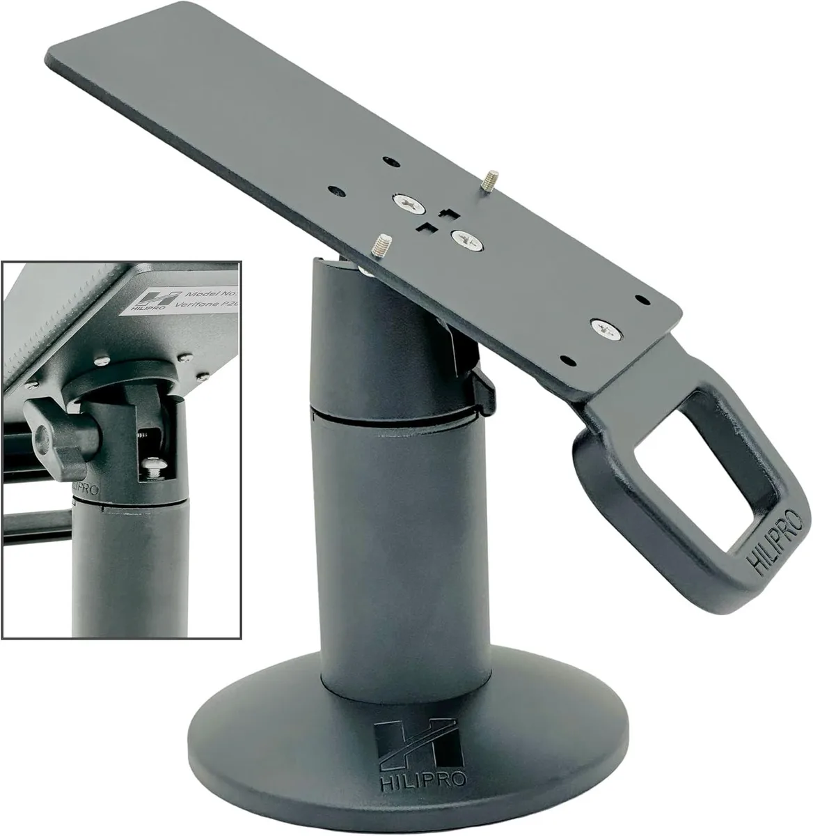 MCHOSE MCHOSE 360° Swivel & 50° Tilt POS Stand 4.7" Height for Verifone P200 P400 — product photo