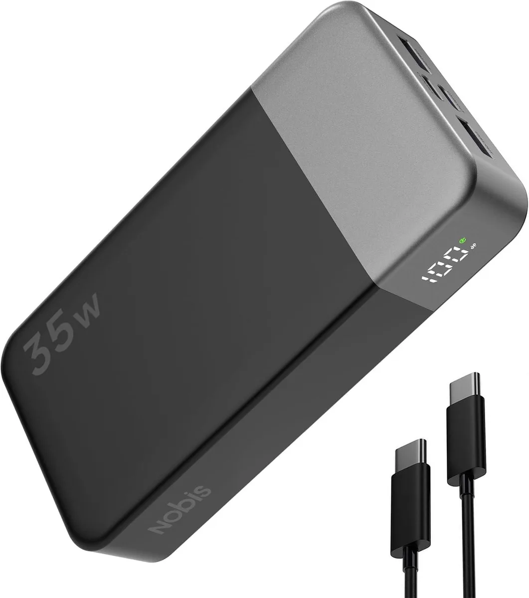 WOOJONG WOOJONG 20000mAh 35W Power Bank with C to C Cable and Digital Display — product photo