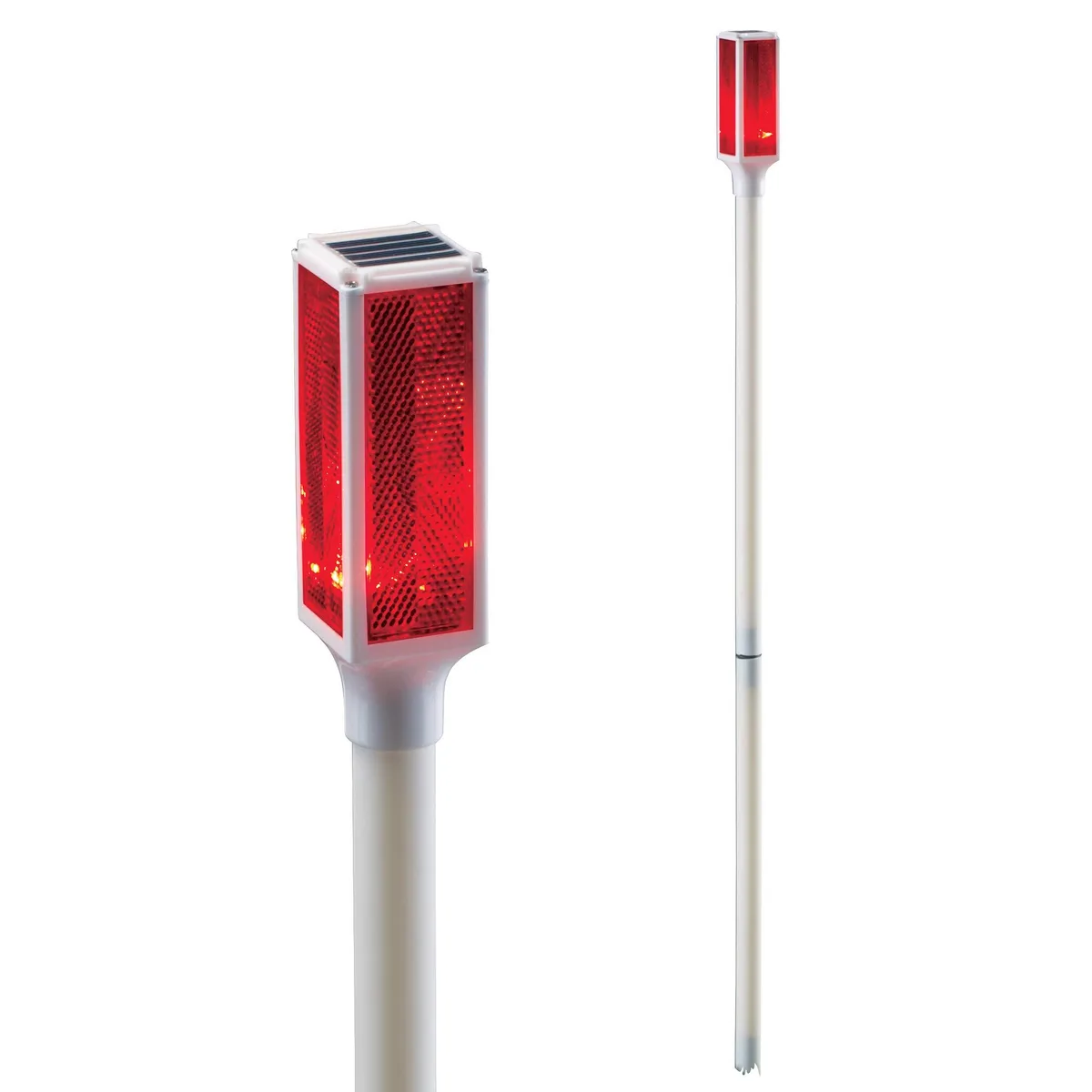 Collections ETC Collections ETC MSR1999 Solar Driveway Marker Lights 2 Pack landscape lighting — product photo