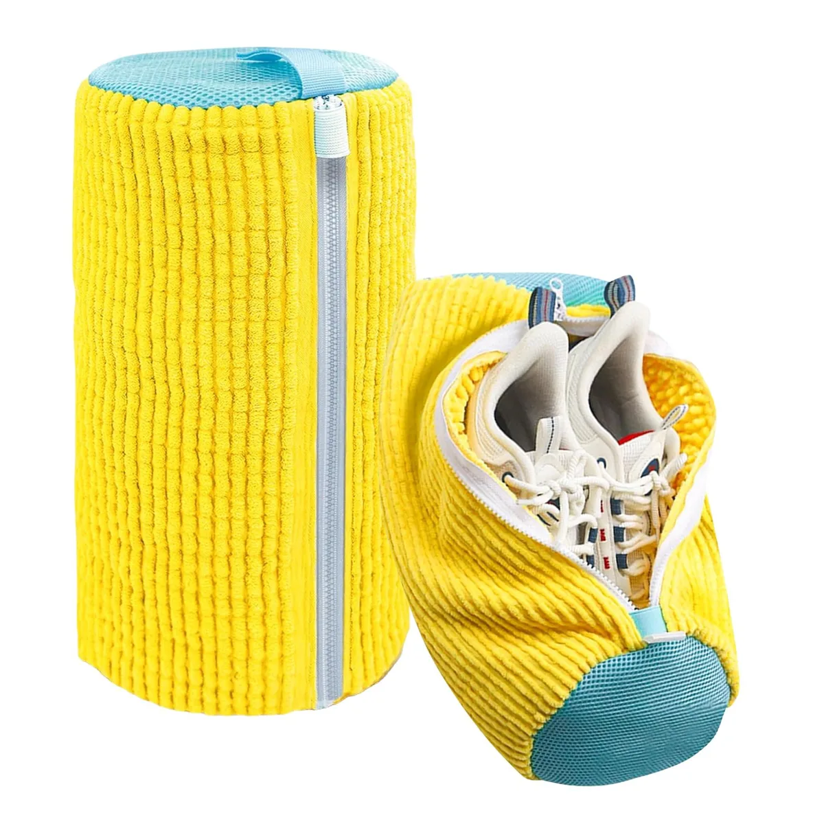  REAL HOME Innovations Shoesack Microfiber Shoe Washing Bag — product photo