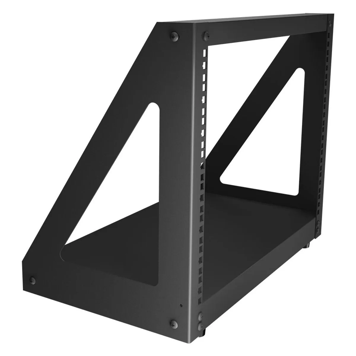 NavePoint NavePoint 8U 2-Post Open Frame Desk Rack 660 lbs Capacity — product photo