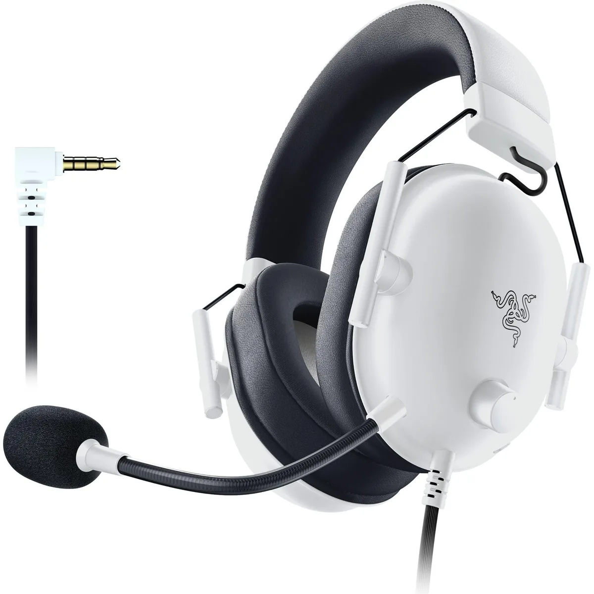 Razer BlackShark V2 X Wired Gaming Headset White — product photo