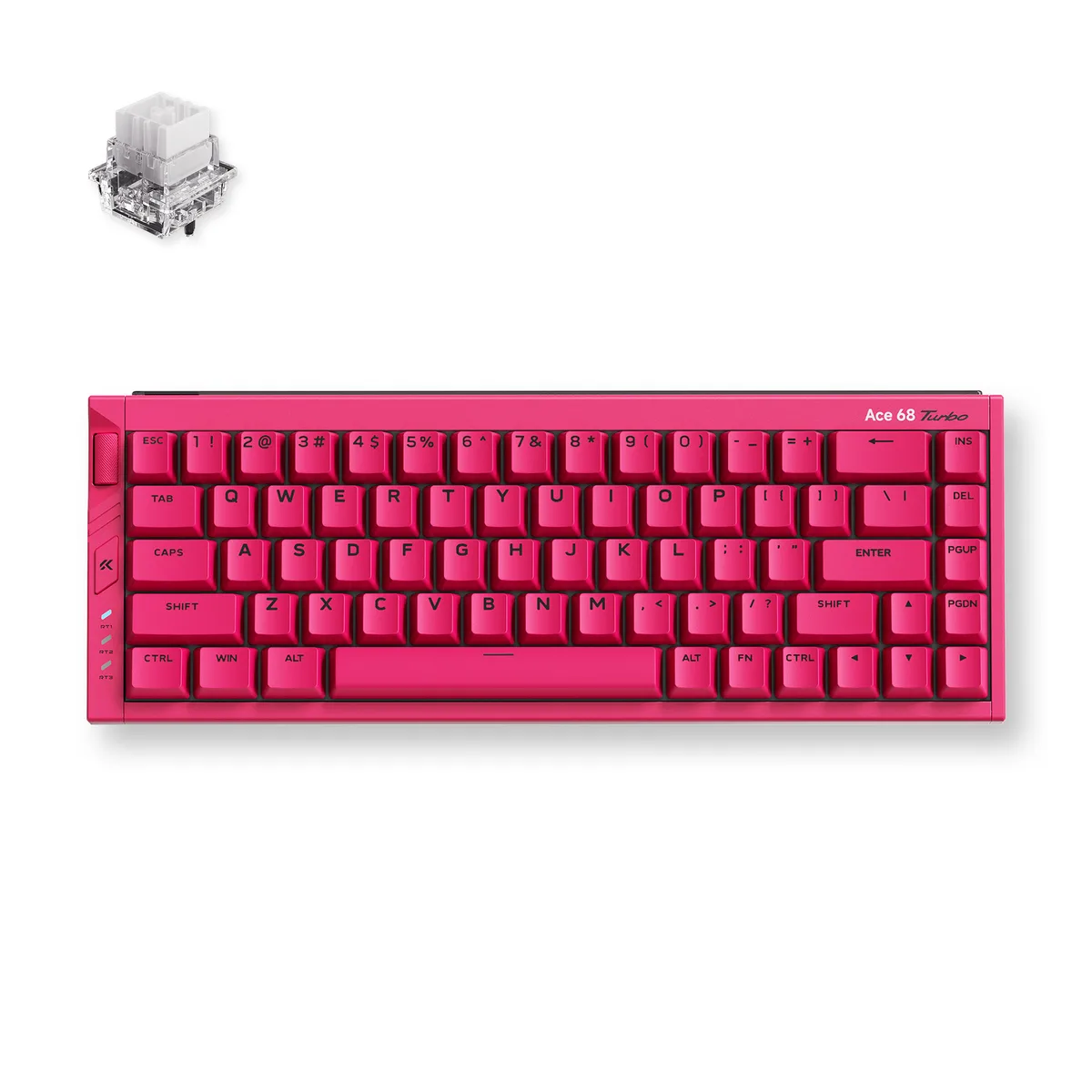 MCHOSE MCHOSE MC-Ace68Turbo-8 65% 68-key wired gaming keyboard Berry Red — product photo