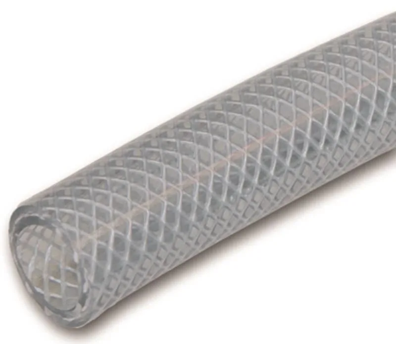 ABBOTT ABBOTT Clear T12 Braided PVC Tubing 5/8 x 3/8 In 100 Ft equipment — product photo