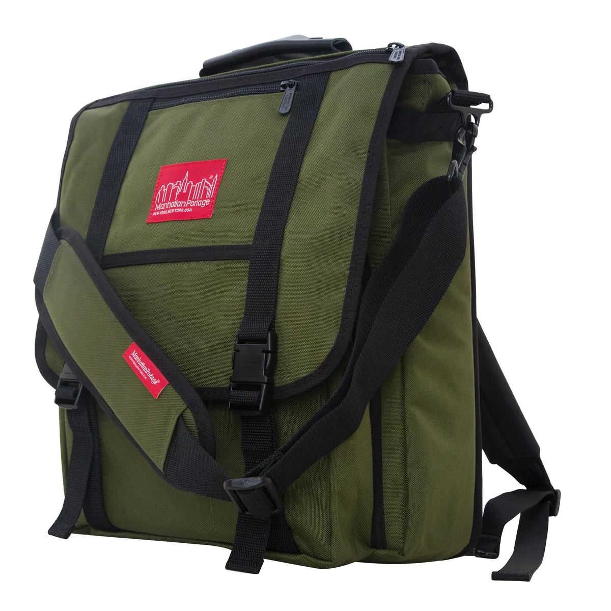 Manhattan Portage Manhattan Portage Commuter Laptop Backpack 17 Olive — product photo