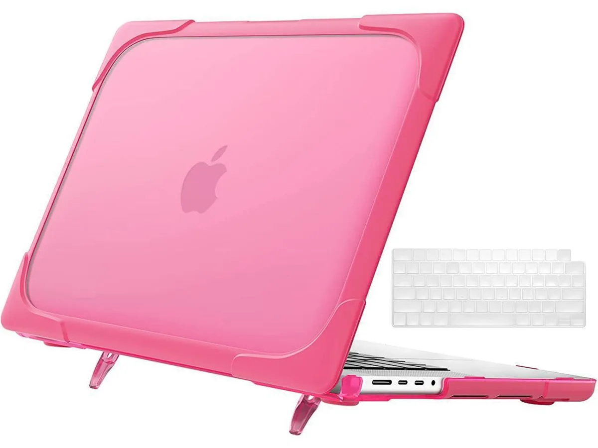 Werleo Werleo MacBook Pro 16 2021-2023 Hard Case Rose Red — product photo