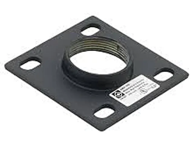 CHIEF MANUFACTURING CHIEF MANUFACTURING CMA105 4" (102 mm) Ceiling Plate - Black — product photo