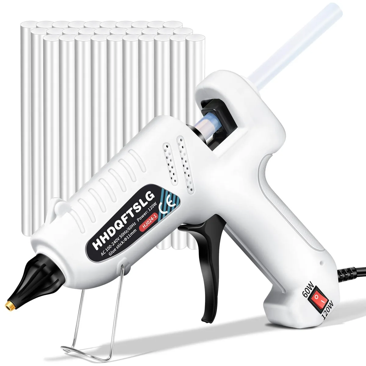  Advantus 60/120W Hot Glue Gun Kit with 30 Sticks — product photo