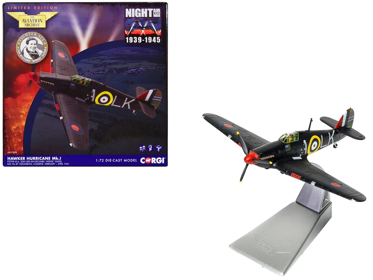 Corgi Corgi Hawker Hurricane Mk.I 1/72 Sqn Ldr Gleed No. 87 Sqn 1941 — product photo