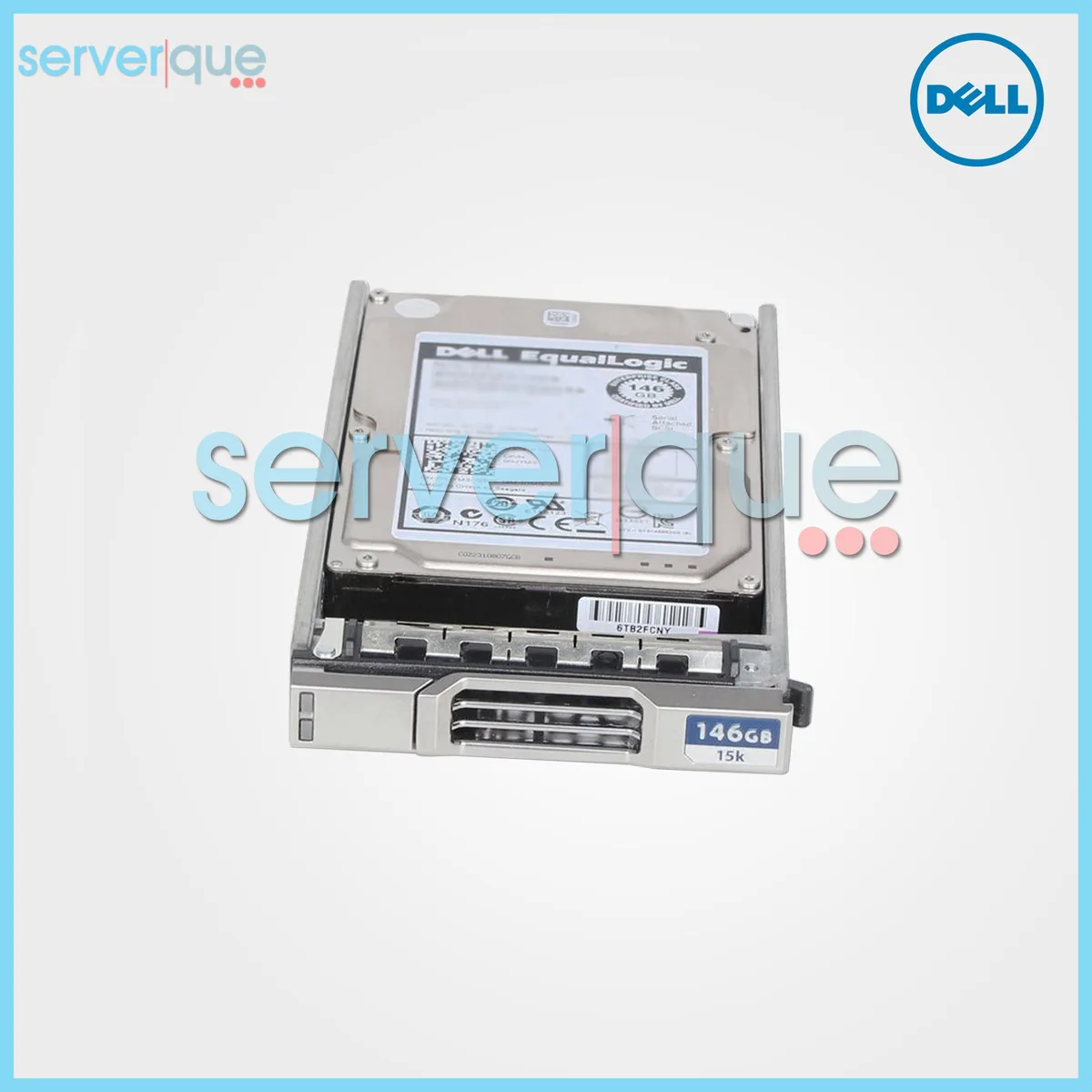 DELL DELL EqualLogic 146GB 15K SAS 6Gbps 2.5" internal hard drive — product photo
