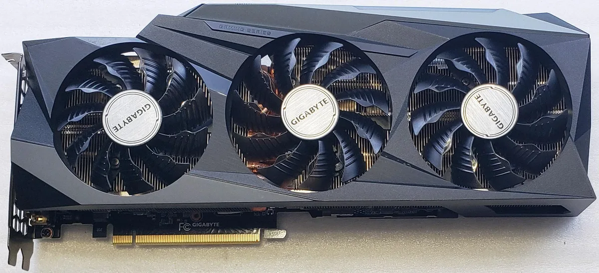 GIGABYTE GIGABYTE GeForce RTX 3080 GAMING OC 10GB NON-LHR graphics card — product photo