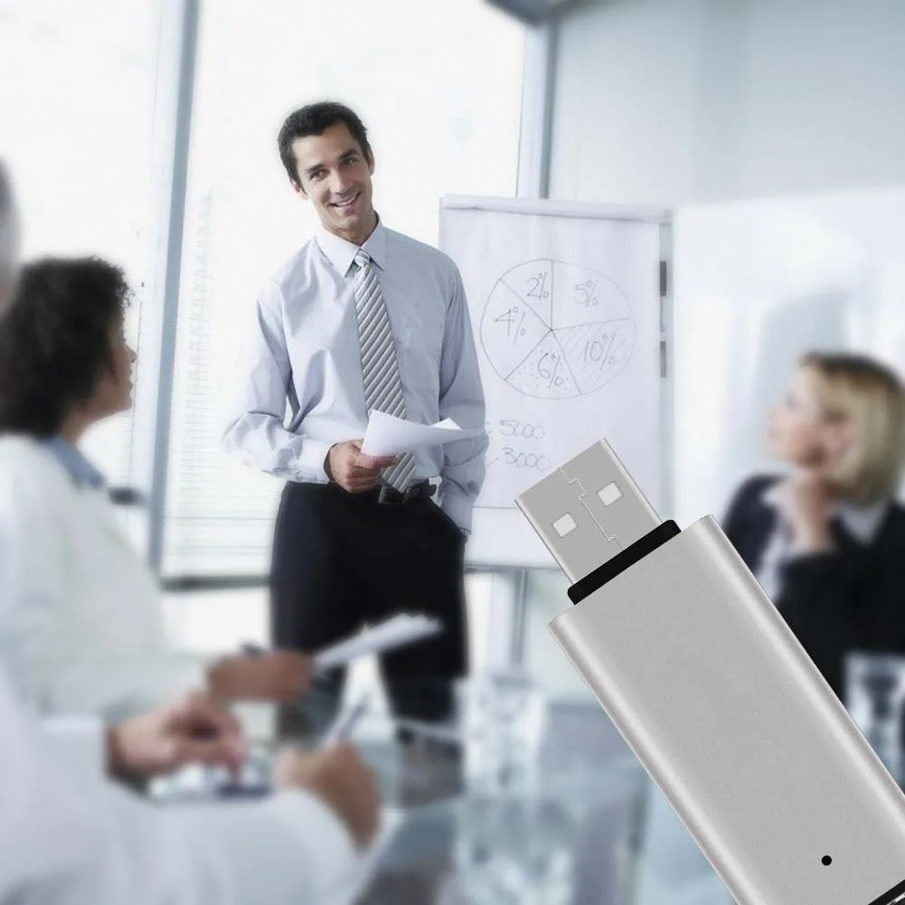 siroka siroka Voice Recorder 16GB Silver — product photo