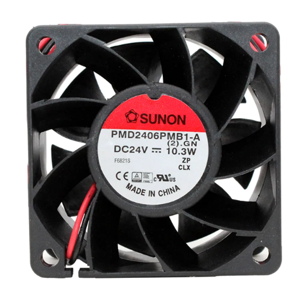 Fans Fans PMD2406PMB2-A 60×60×38 mm 24 V 10.3 W 8000 RPM 57 CFM case fan — product photo