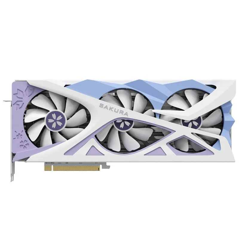 YESTON YESTON Sakura RTX 5070Ti 16GB GDDR7 graphics card — product photo