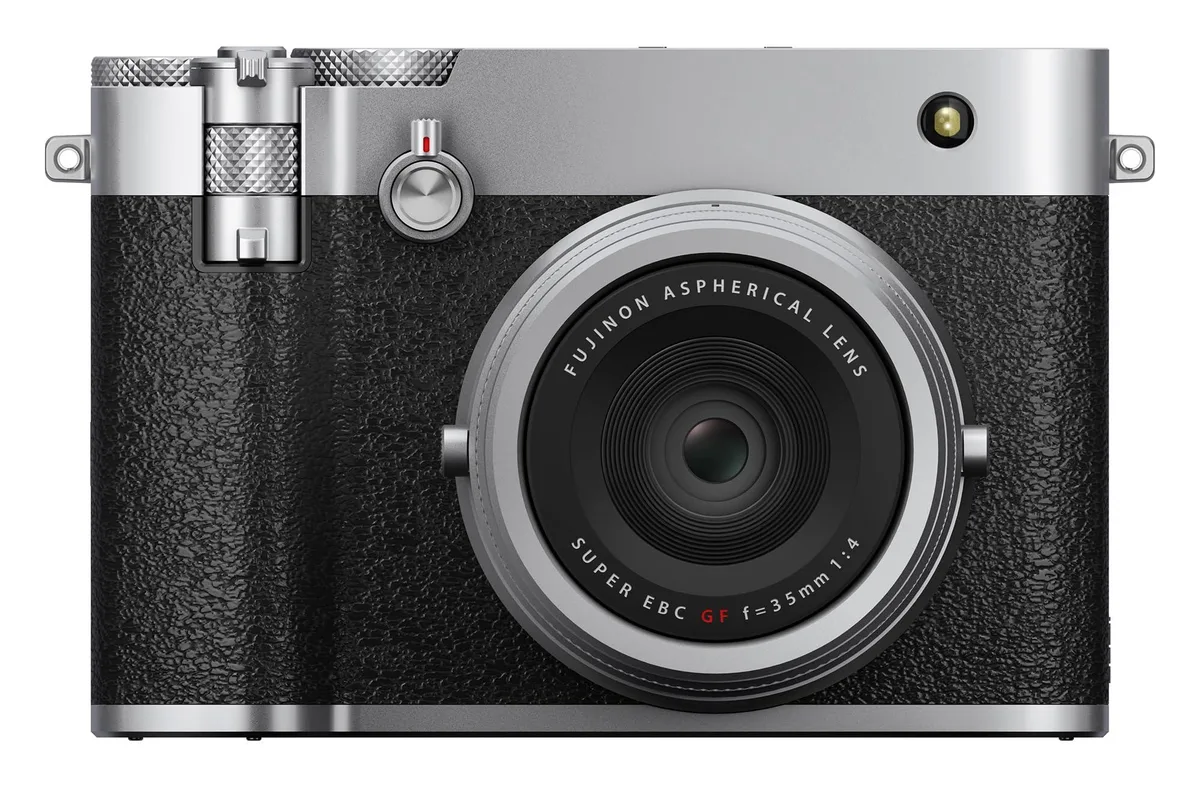FUJIFILM FUJIFILM GFX100RF Silver 102MP 35mm Film Camera — product photo