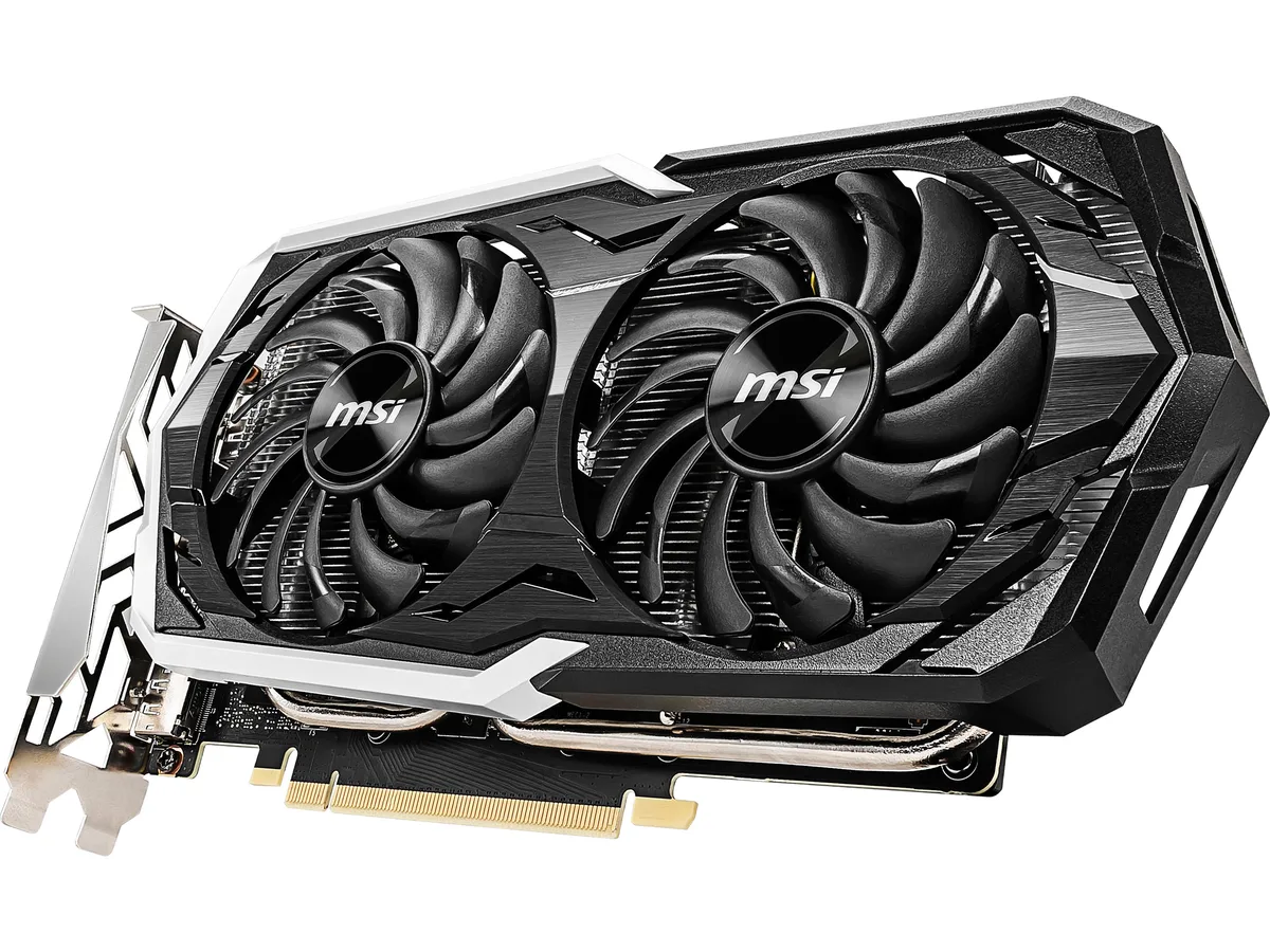 MSI MSI GTX1660TiARMOR 6GOC graphics card — product photo