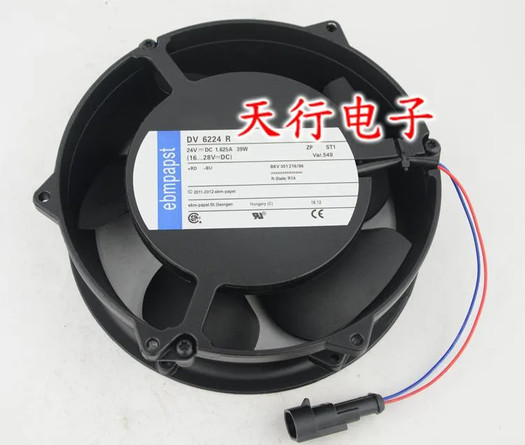 SXDOOL SXDOOL DV6224R 172x51mm 24V 39W 4300RPM 318CFM 63dB case fan — product photo