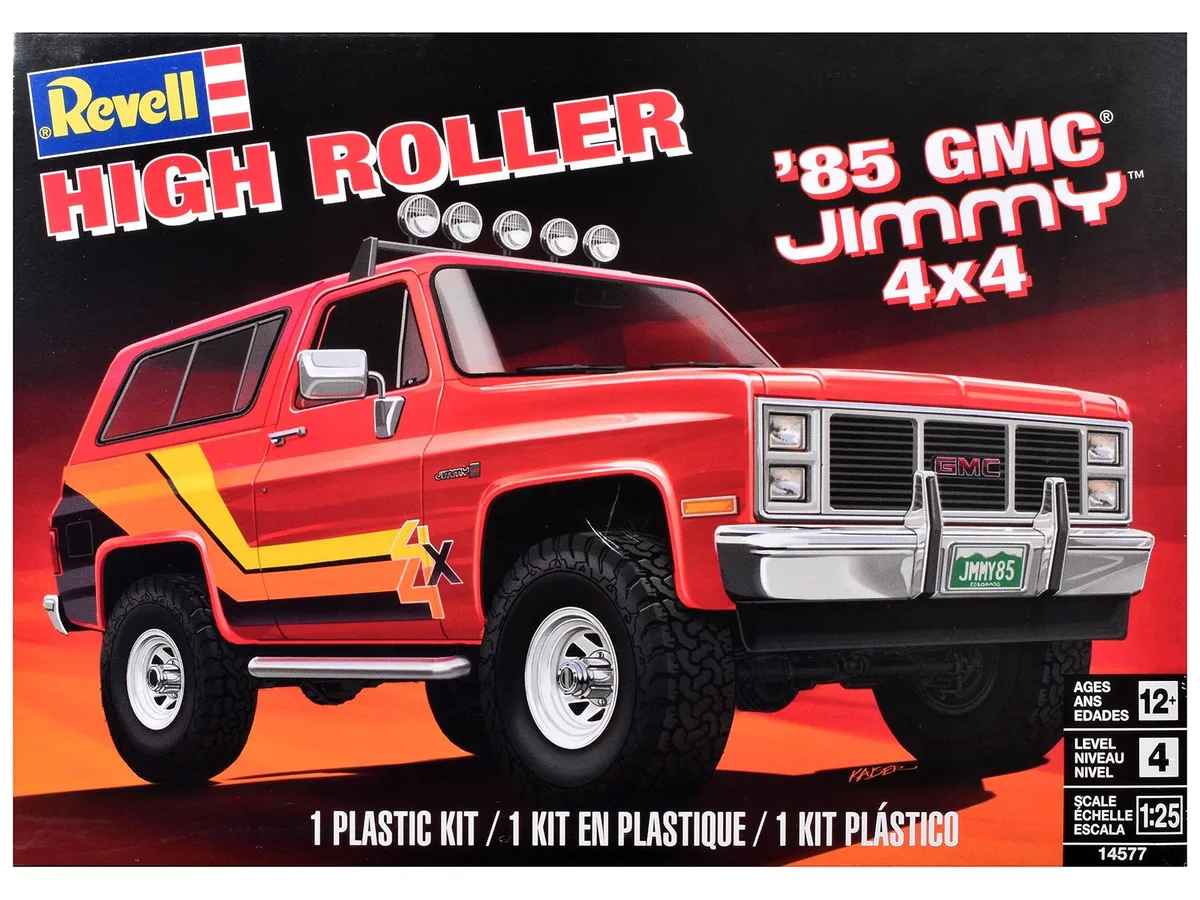 Revell Revell 1985 GMC Jimmy 4x4 "High Roller" 1/25 Scale Model Kit — product photo