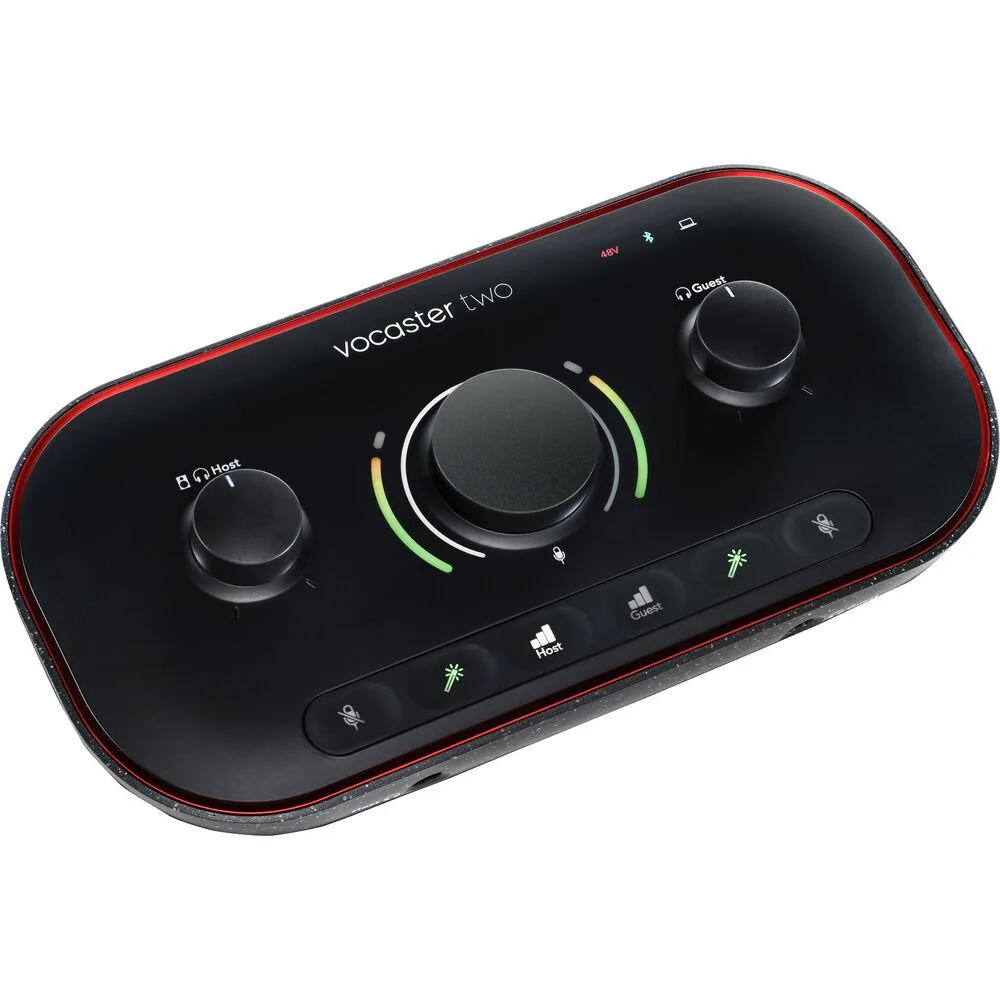 Focusrite Focusrite Vocaster Two 2-Channel Podcast Interface 70 dB Gain — product photo