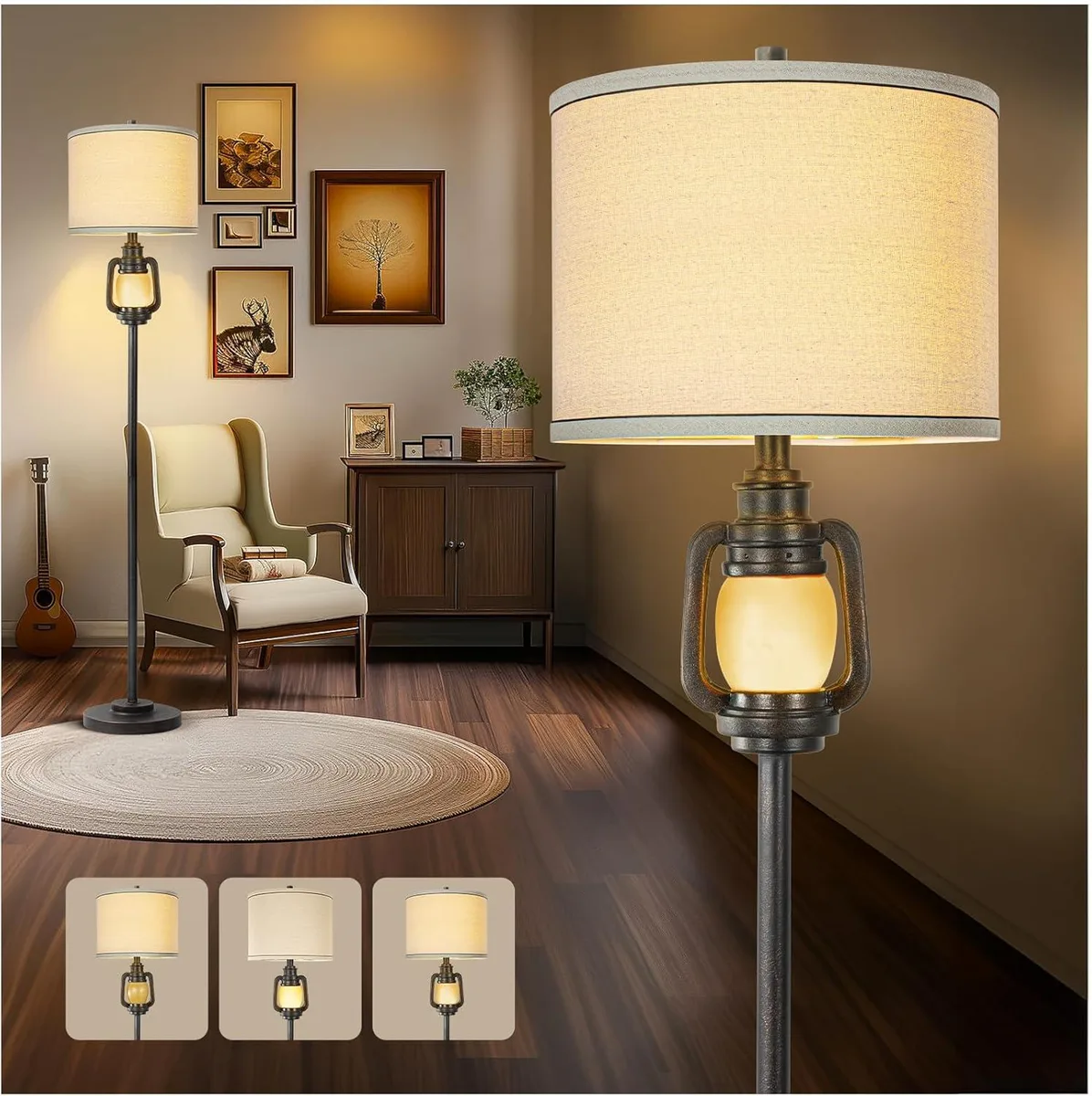 TUKO TUKO 63.5-inch Floor Lamp with Night Light — product photo