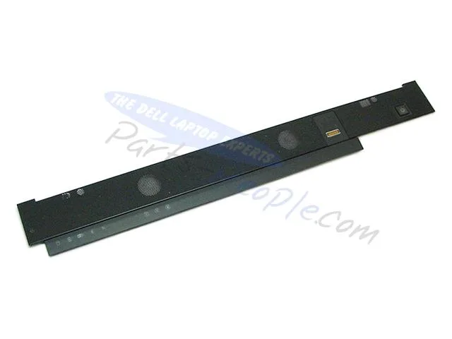 Dell Precision M6400 center control power button cover with fingerprint reader