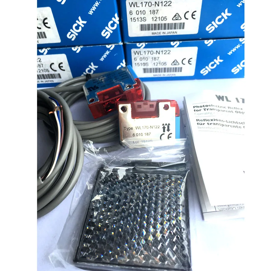 Sick Sick WL170-N122 Photoelectric Retro-reflective Sensor NPN electrician tool — product photo