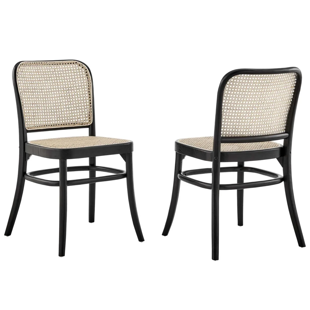 LexMod LexMod Winona Wood Dining Side Chair Set of 2 Decorative Shelving — product photo
