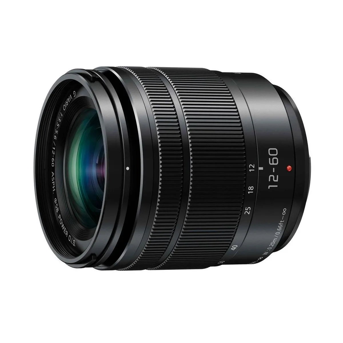 Panasonic Panasonic Lumix G 12-60mm f/3.5-5.6 Power O.I.S. Micro Four Thirds Lens - Black — product photo