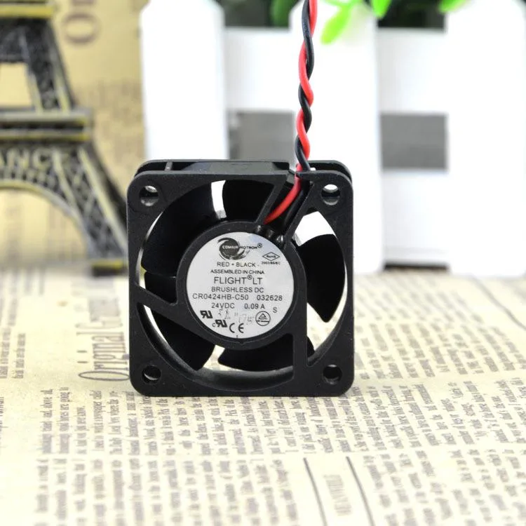 SXDOOL SXDOOL COMAIR ROTRON CR0424HB-C50 4020 40mm 24V 0.09A case fan — product photo