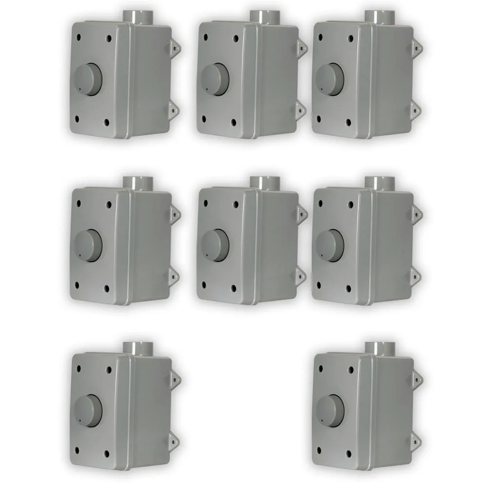 Goldwood Sound, Inc. Goldwood Sound Outdoor Volume Controls Grey 8-Pack — product photo