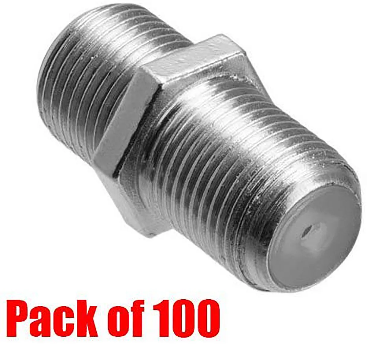 iMBAPrice iMBAPrice F-Pin Coupler Female/Female 100 Pack — product photo