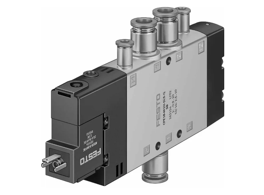 Festo Festo CPE18-M1H-5LS-QS-10 163162 Air Solenoid Valve — product photo
