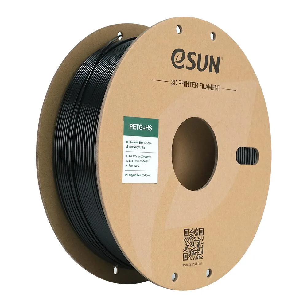 eSUN eSUN High Speed PETG Filament 1.75mm 1KG Black — product photo