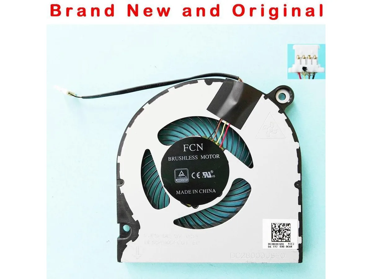 Fans Fans CPU cooler for Aspire A314-31 A315-21 A315-31 A315-51 A315-52 DFS541105FC0T FJP5 DC28000JSF0 — product photo